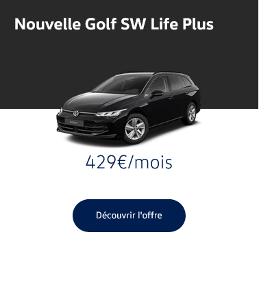 Nouvelle Golf SW Life Plus