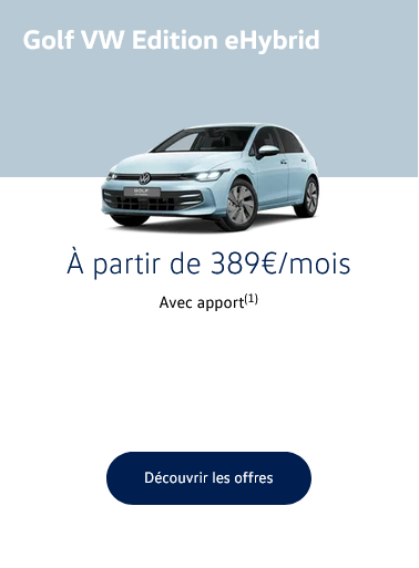 Nouvelle golf vw
