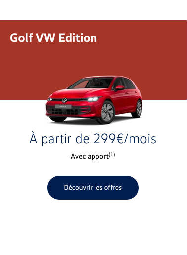 Nouvelle Golf VW Edition