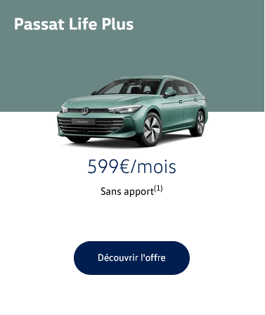 Nouvelle Passat Life Plus
